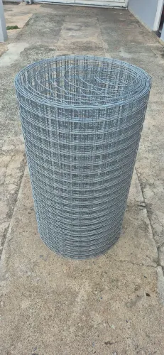 17 mestros de tela soldada galvanizada 5x5 - 1mt altura