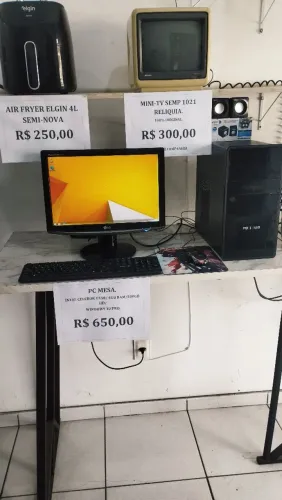 PC COMPLETO INTEL CELERON G550 4GB RAM HD 500GB + MONITOR LG