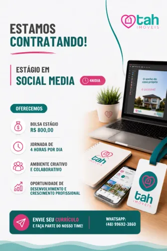 Estágio em Social Media (4h/dia)