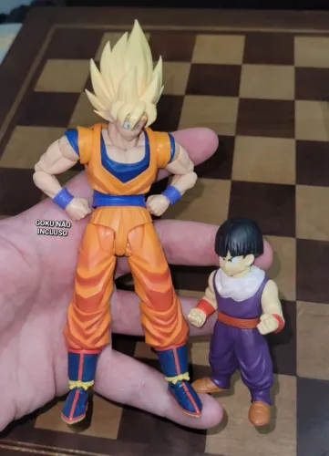 Gohan Soft Vinyl Banpresto na escala com Sh Figuarts Bandai Demoniacal Fit TonsenToyarts