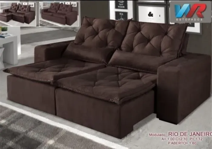 Sofá Retrátil e Reclináveis - PROMOÇÃO