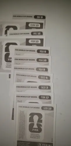 Figurinhas copa 2026 sem repetição 