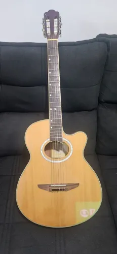 Violão Elétrico Tagima Vegas-NA Nylon Cutaway com Afinador Embutido