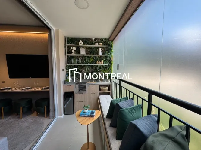 APARTAMENTO À VENDA NO BELÉM, 2 DORMITÓRIOS, 1 SUÍTE, 1 VAGA DE GARAGEM.