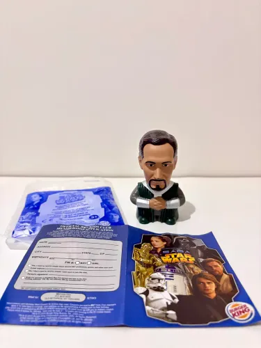Boneco Colecionável Senador Bail Organa Burguer King 2005 - Star Wars Ep III