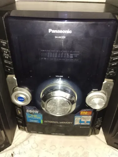 Aparelho de Som Panasonic 600 watts Bom e Barato.