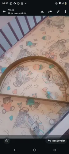 vende ser berço com colchão dorcel nunca usado