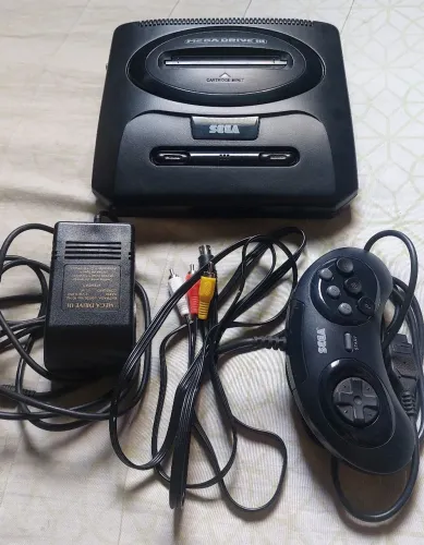 Mega drive 3 completo 