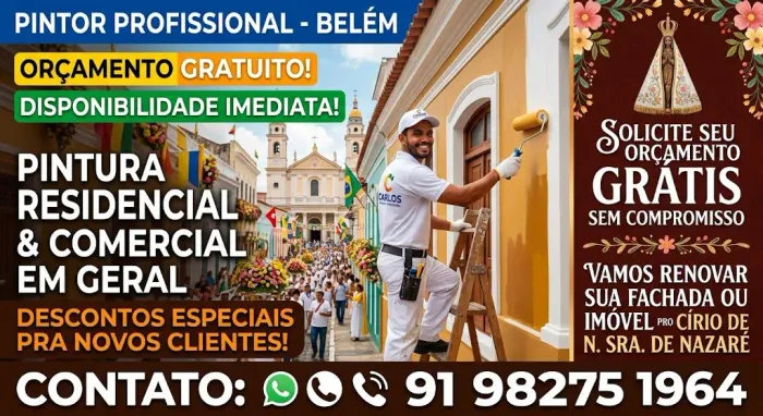 Pintor Profissional Disponível ?