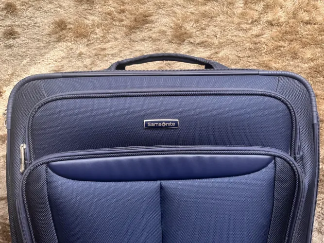 Mala Samsonite Kick-air Grande Azul Marinho