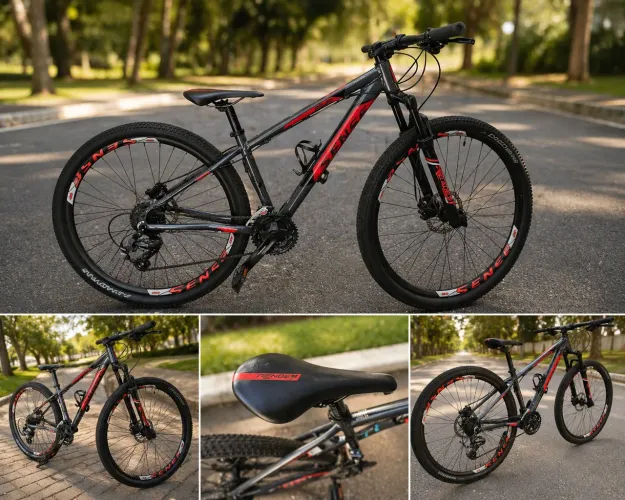 Bicicleta Aro 29 Sense One 2023 Freio Hidráulico 3x7 Velocidades