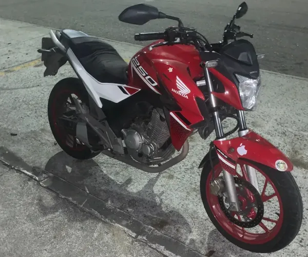 Ponteira do escape de cb twister 250 / cb 300r 