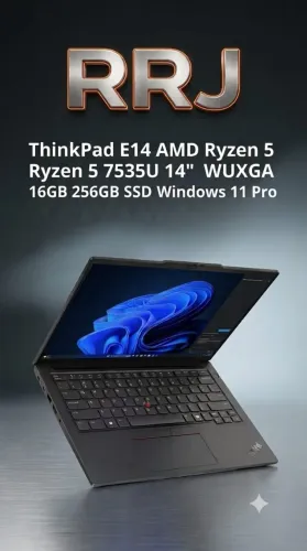 Lenovo E14 AMD Ryzen 5 14" 16GB 256GB SSD Win11 Pro