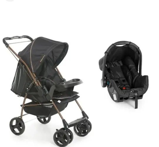 Carrinho Bebe + bebe conforto