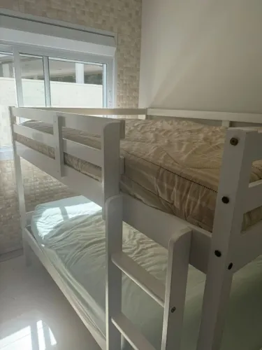 Beliche casal/casal com 2 colchões