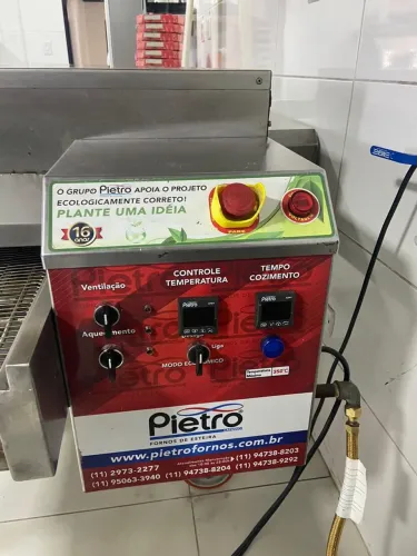 Forno de esteira para pizzaria