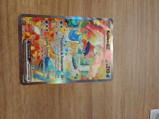 Keldeo ex ótimo estado nunca saiu dos eslivi