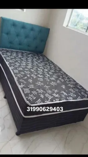 Cama box viúva Molas ensacadas Suzana / disponível em estoque!!!!!!