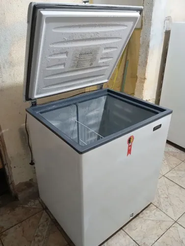 FREEZER ESMALTEC 1 PORTA 250L SEMI NOVO ACEITO CARTÃO DOU GARANTIA FAÇO A ENTREGA