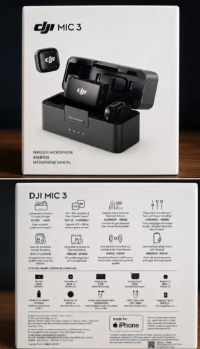 Barbada de mais DJI MIC3 4 tx 8 rx 32 bits