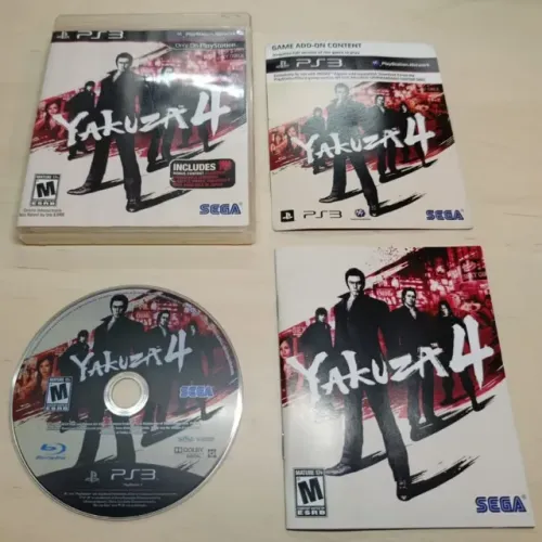 Jogo Yakuza 4 PlayStation 3 Original Americano - PS3