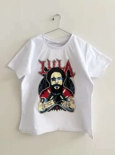 Camiseta Lula Rockstar Tamanho M