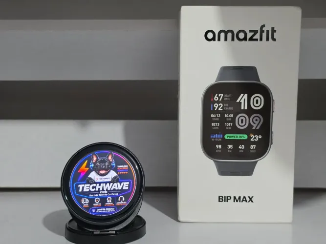 Amazfit bip max novo caixa lacrada versão global