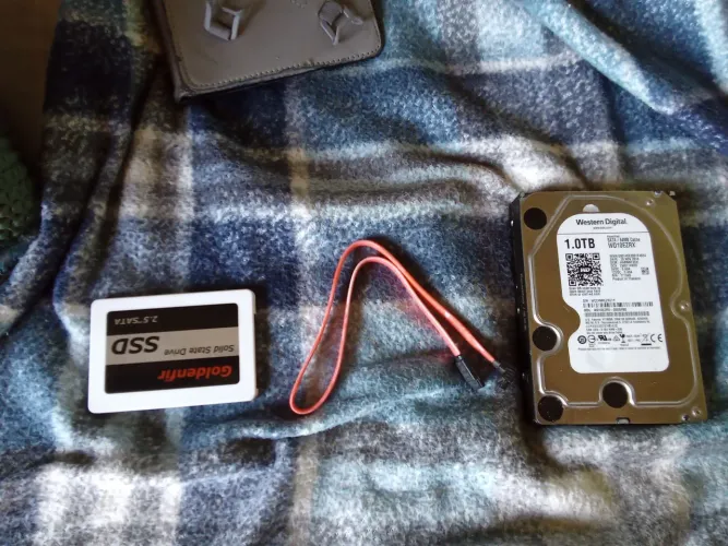 SSD cabo e hd western digital