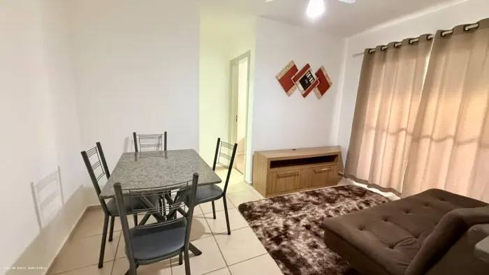 Apartamento Mobiliado para Locação em Campo Grande, São Francisco, 1 dormitório, 1 banheir
