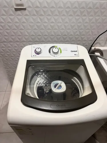 Máquina de Lavar com defeito