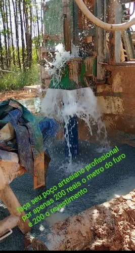 Poço artesiano com preço enbativel