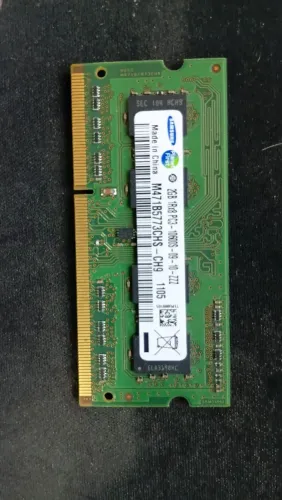 Memória RAM Notebook Samsung 2GB DDR3 1066MHz