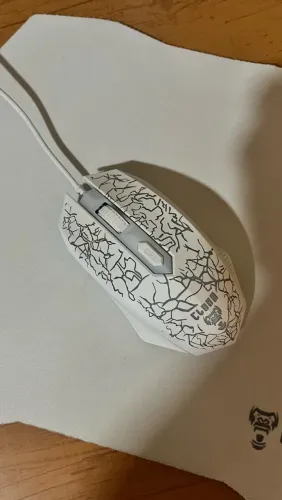 Mouse Clanm Com fio e Led