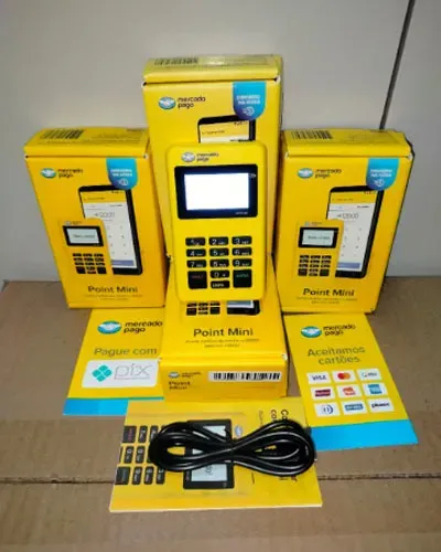 MAQUININHA DE CARTÃO POINT MINI NFC 2 MERCADO PAGO