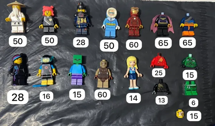 Bonecos Lego Marvel, Ninjago, Movie, Lor e etc