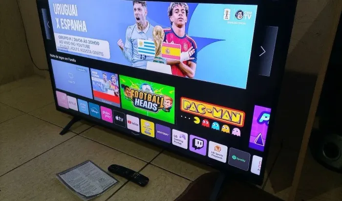 Smartv LG 55 polegadas 4k e Alexa