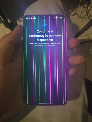 S22 128GB Rosa Tela com defeito