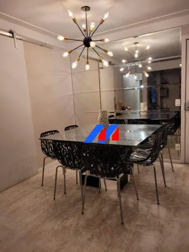Apartamento com 3 dormitórios para alugar, 119 m² por R$ 5.800/mês - Casa Branca - Santo A