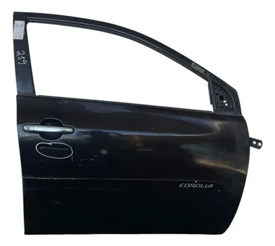 Porta Toyota Corolla 2016/2017 Dianteira Direita Preta Dianteira Direita Preto