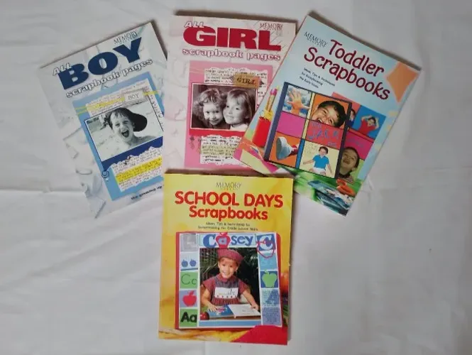 Lote de Livros Importados de Scrapbooking (Memory Makers)