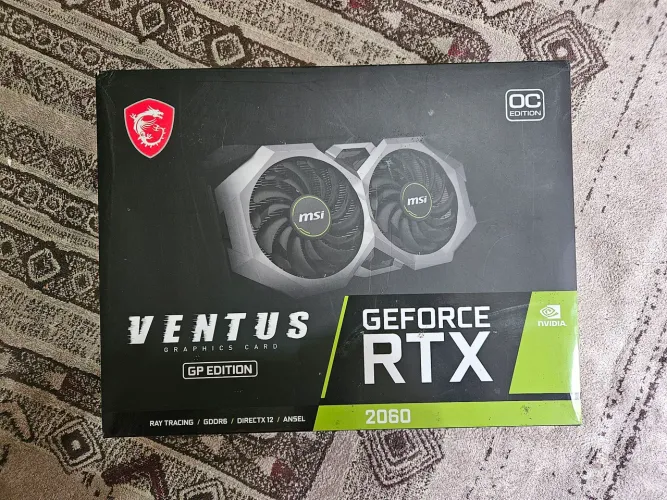 RTX 2060 MSI Ventus GP OC Edition 6GB GDDR6 - Excelente Estado