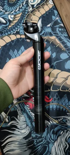 Canote Zoom SP-C207 30.9x290mm Preto 318g MTB