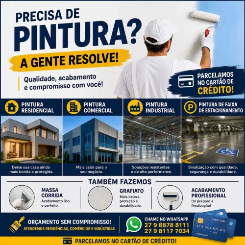 Pintura em geral e reforma 