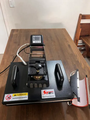 Prensa A4 plana + prensa de caneca 220v