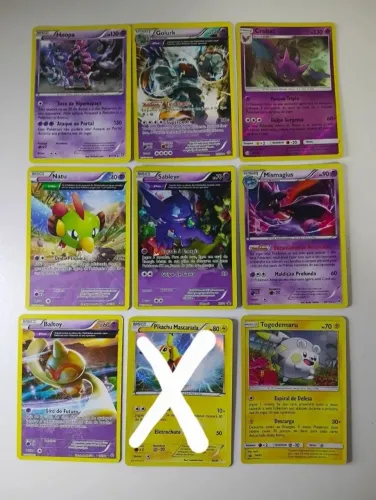 Cartas Pokémon Foil