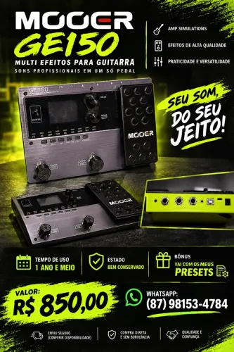 Pedaleira Mooer Ge150
