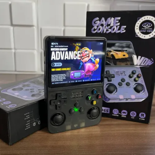 Console Portátil R36S - 20.000 Jogos Clássicos
