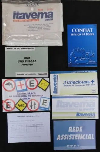 Manuais Originais Fiat - Uno / Fiorino (Anos 2000)
