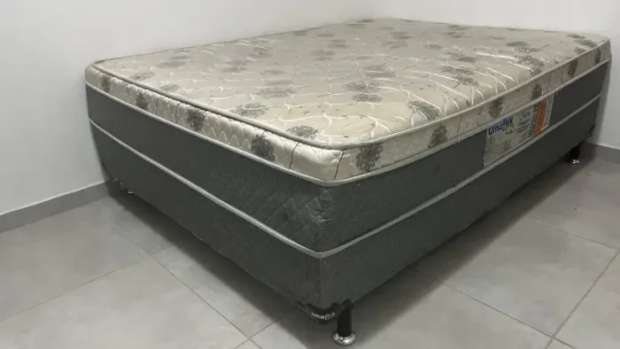 Cama casal box conjugada