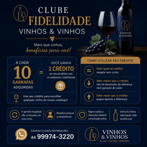 Vinhos - Clube Fidelidade Vinhos & Vinhos 
